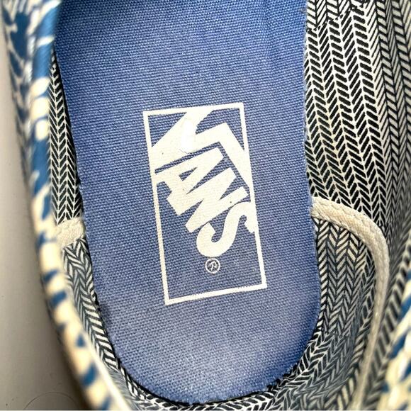 Vans Sneakers Tennis Shoes Blue White Size 9 - Picture 8 of 10